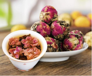 Rose White Tea Dragon Ball