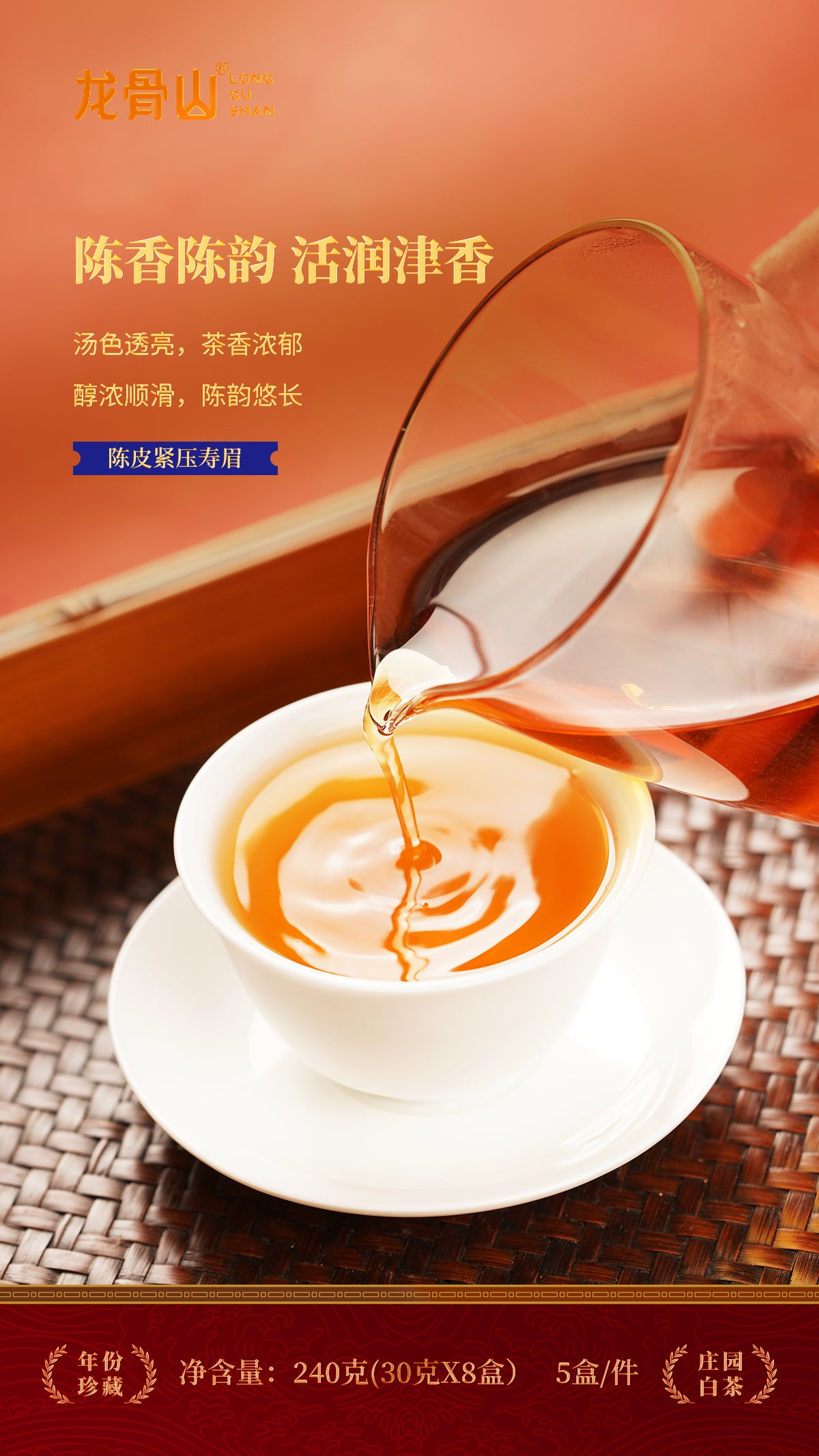Dried Citrus Peel and White Tea